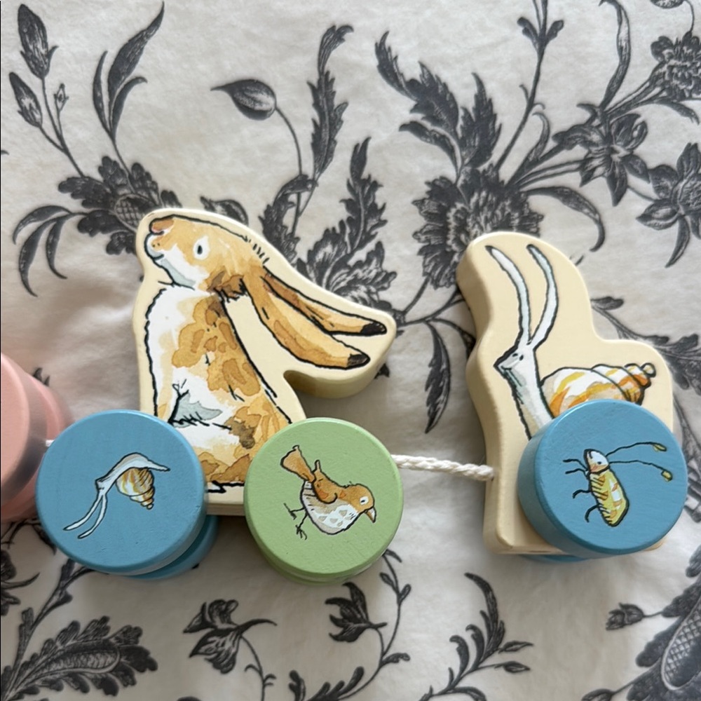 Wooden Rabbit Pull Toy - Picture 3 of 5